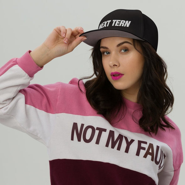 Snapback Hat - Next Tern Word Logo