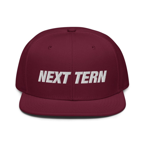 Snapback Hat - Next Tern Word Logo